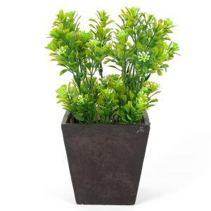 Artificial Topiary Potted Boxwood
